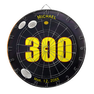 Tabla Dardos Boliche, 300 Jogo Perfeito, Design Bola de boliche