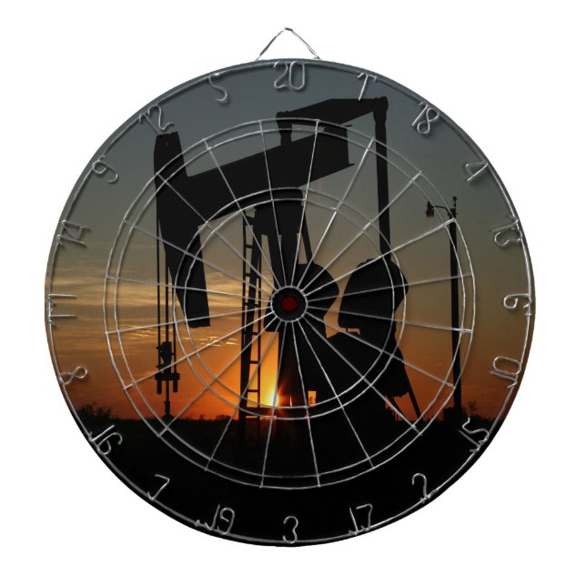 Tabla Dardos Bomba De Petróleo Ao Sol (Frente)