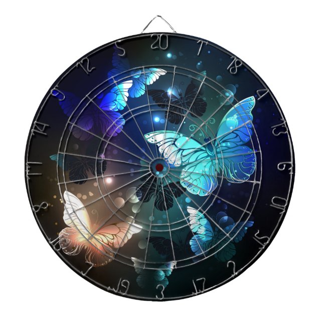 Tabla Dardos Borboleta Noturna Esvoaçante (Frente)
