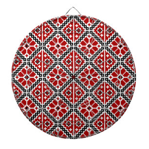 Tabla Dardos Bordado Étnico Eslavo, Tradicional Balcânico