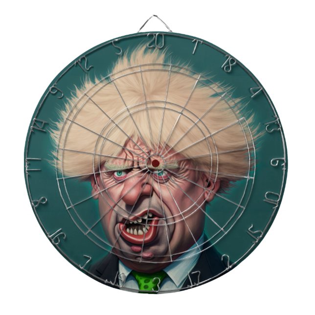 Tabla Dardos Boris Johnson Dartboard (Frente)