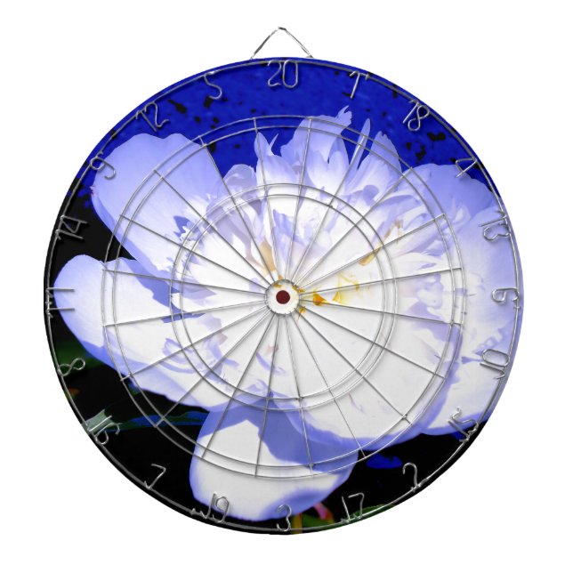 Tabla Dardos Branca e Púrpura (Frente)