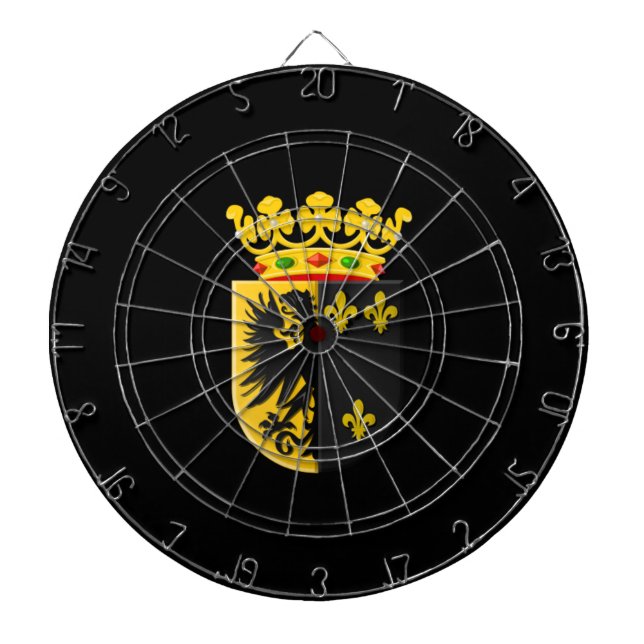 Tabla Dardos Brasão de armas de Workum (Frente)