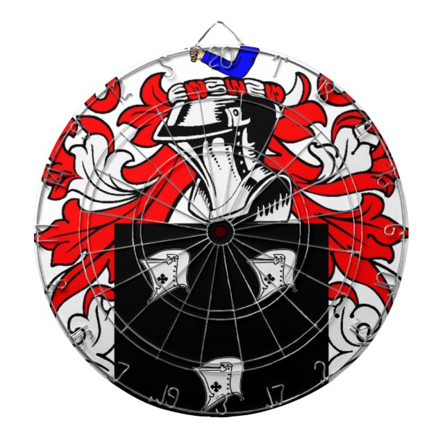 Tabla Dardos Brasão de Kennedy (irlandês) (Frente)