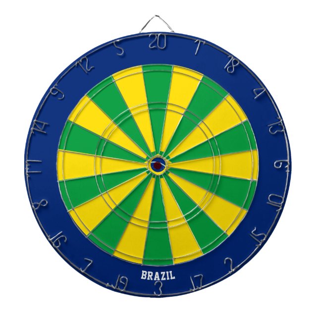 Tabla Dardos Bullseye do Patriot do Brasil (Frente)