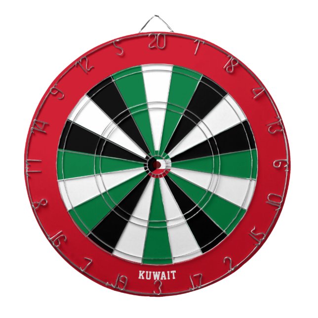 Tabla Dardos Bullseye do Patriot do Kuwait (Frente)
