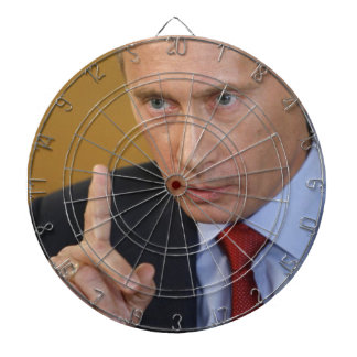 Tabla Dardos Bullseye do presidente Vladimir Putin