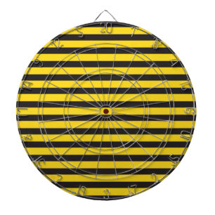 Tabla Dardos Bumblebee Black Yellow Horizontal Lines Bumble Bee