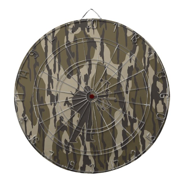 Tabla Dardos Caça a arcos de camo bottomland para caça a arcos (Frente)