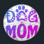 Tabla Dardos Cachorro Mãe<br><div class="desc">Celebre seu amor pelo seu amigo peludo com "Design de Mãe Cachorro" O design encantador apresenta um texto ousado de "Mãe Cachorro" acompanhado por um adorável ícone de pata, fazer que seja a escolha perfeita para todas as mães de cachorro orgulhosas. "Esse design é personalizável. Clique no botão ‘Editar Design’...</div>