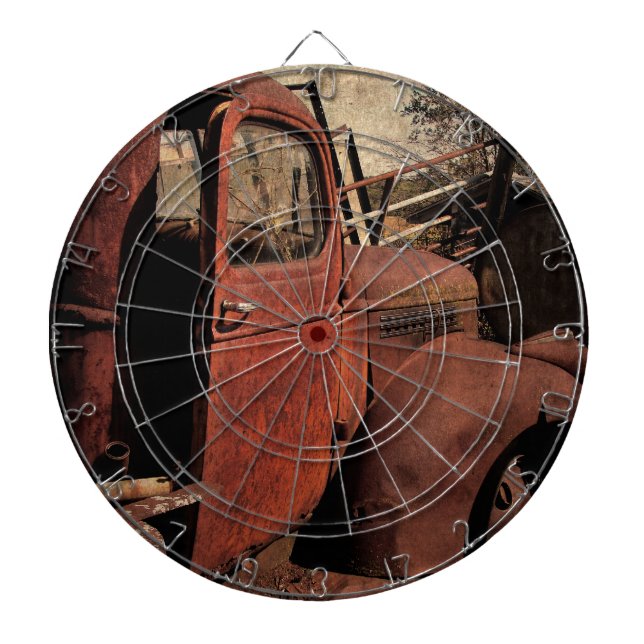 Tabla Dardos Caminhão abandonado (Frente)