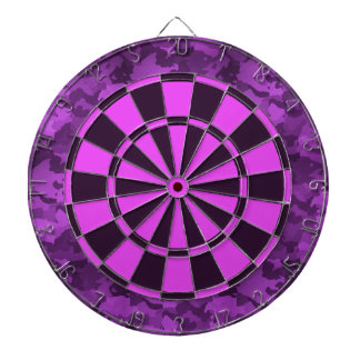 Tabla Dardos Camo roxo