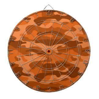 Tabla Dardos Camuflagem Monocor Laranja Espanhol