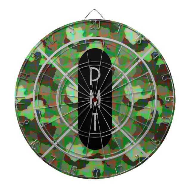 Tabla Dardos Camuflagem Personalizada (Frente)