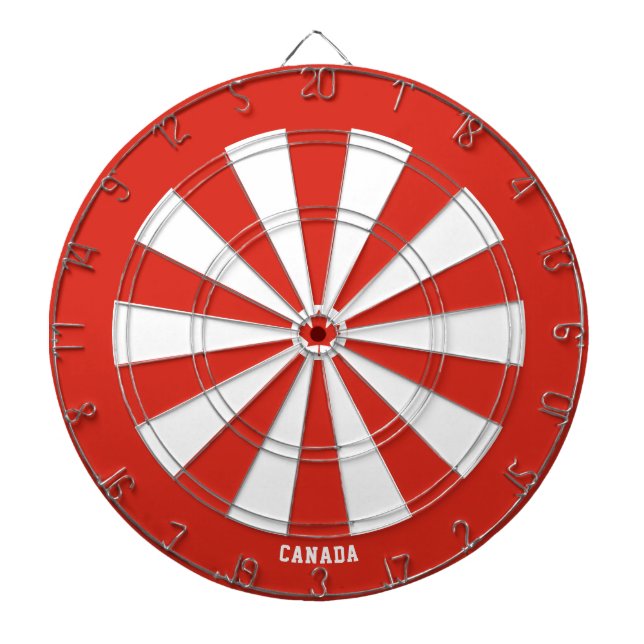 Tabla Dardos Canadá Flag Patriot's Bullseye (Frente)