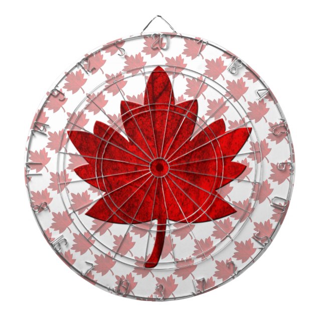 Tabla Dardos Canada-Maple Leaf por Shirley Taylor (Frente)