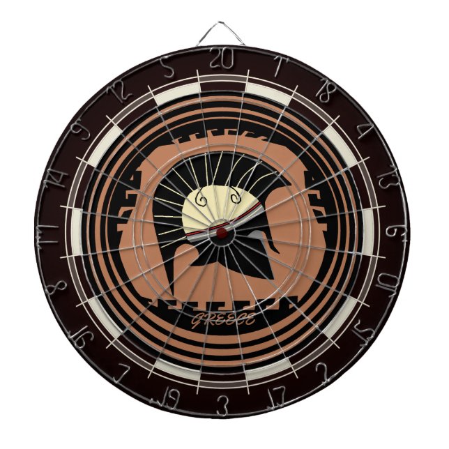 Tabla Dardos Capacete Corinthian grécia (Frente)