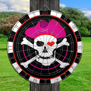 Tabla Dardos Capitão Grace Dartboard & Pirates Flag, jogo de cr