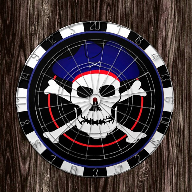 Tabla Dardos Capitão Jack Dartboard & Pirates Flag, Caveira/jog (Criador carregado)