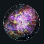 Tabla Dardos Caranguejo Nebula Supernova Remanescente Composto<br><div class="desc">Viagem pela Nebulosa Caranguejo,  uma supernova deslumbrante que restou! Essa imagem combina o poder de cinco telescópios,  de ondas de rádio a raios X,  para desvendar seus filamentos saborosos,  nuvens escondidas de poeira e núcleo superaquecido - uma tapeçaria cósmica tecida pela luz de uma explosão estelar.</div>