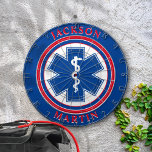 Tabla Dardos Cartão de Ponto Emblem Médico<br><div class="desc">O Conselho de Dart Emblem Médico é uma forma excelente de mostrar seu apoio e se divertir fazendo isso. Personalize para corresponder ao seu estilo usando o botão Editar Design.</div>