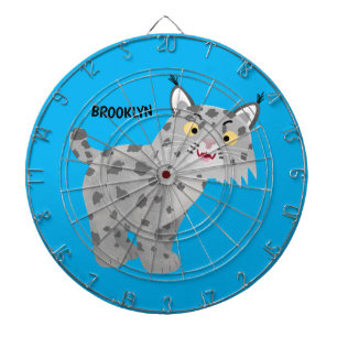 Tabla Dardos Cartoon lince lince de lince