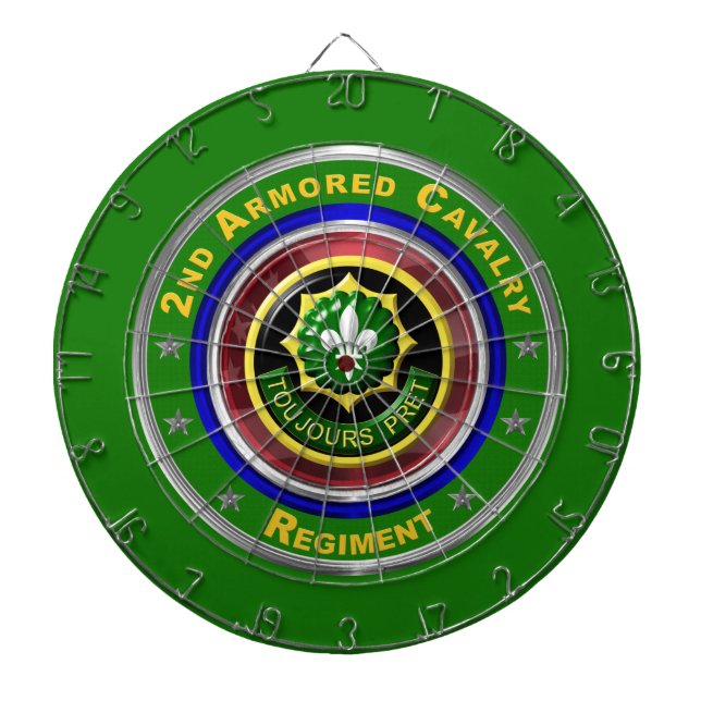 Tabla Dardos Cavalaria blindada com segundos (Frente)