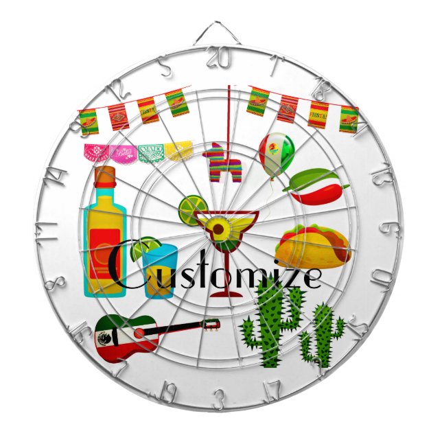 Tabla Dardos Celebração Cinco de Mayo Thunder_Cove  (Frente)