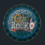 Tabla Dardos Celtic rock<br><div class="desc">Si vous aimez le rock et la musique celtique alors vous aimez forcément le rock celtique. Avec cette cible de fléchettes,  préparez-vous à une fiesta d’enfer qui vous mènera,  tambour battant,  au cœur des nations celtes.</div>