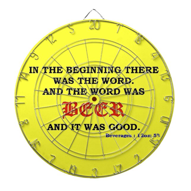 TABLA DARDOS CERVEJA (Frente)