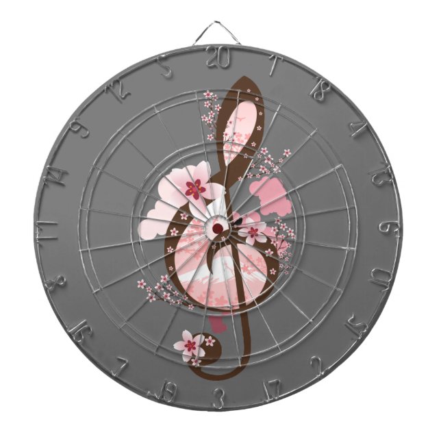 Tabla Dardos Cherry Blossom Music (Frente)