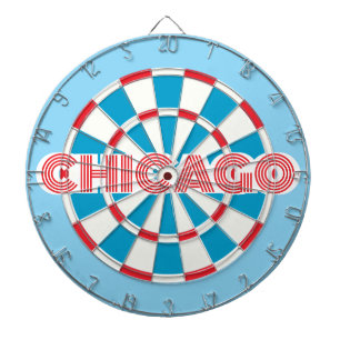 Tabla Dardos ChICAGO Chitown Pride