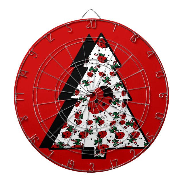 TABLA DARDOS CHRISTMAS LADYBUGS (Frente)