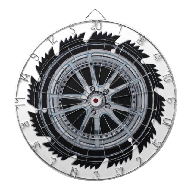 Tabla Dardos Chrome Mag Wheel (Frente)