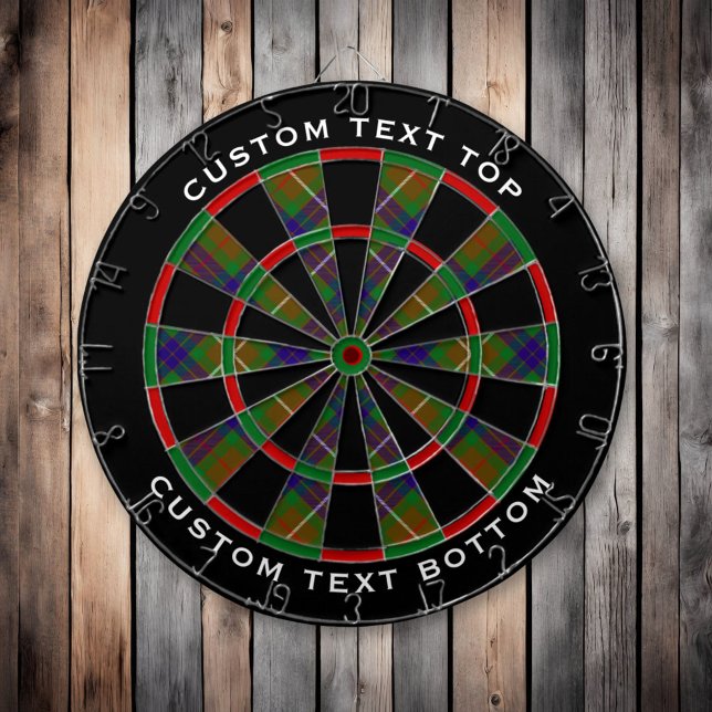 Tabla Dardos Clan Fraser caçando Tartan Dart Board (Criador carregado)