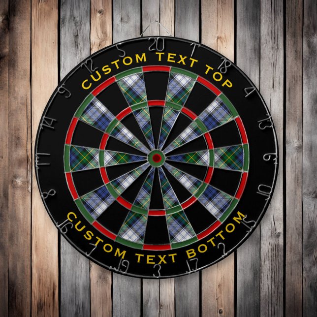 Tabla Dardos Clan Gordon Dress Tartan Dart Board (Criador carregado)