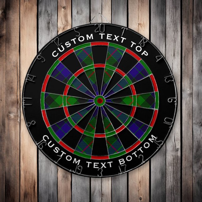 Tabla Dardos Clan Gunn Tartan Dart Board (Criador carregado)