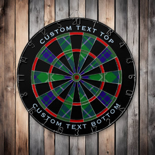 Tabla Dardos Clan Hamilton Caçando o Conselho Dart de Tartan