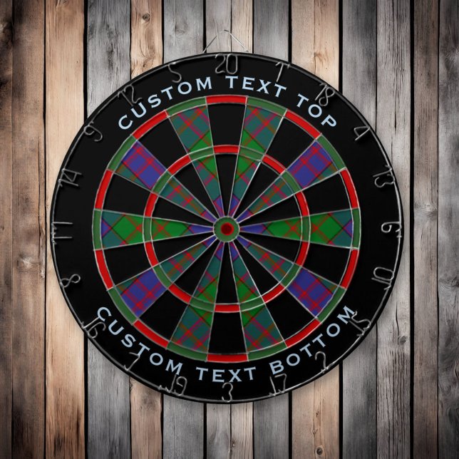 Tabla Dardos Clan MacDonald Tartan Dart Board (Criador carregado)