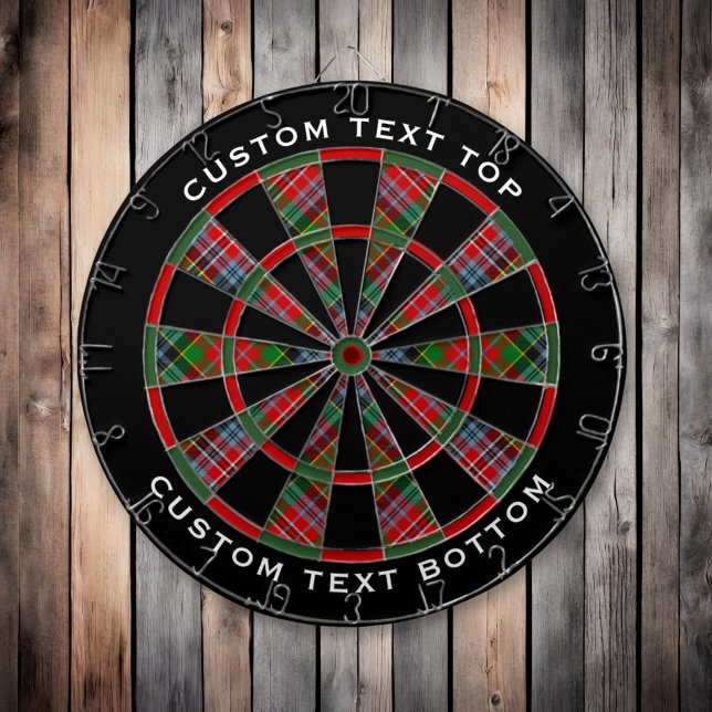 Tabla Dardos Clan MacPherson Tartan Dart Board (Criador carregado)