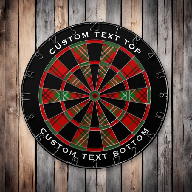 Tabla Dardos Clan Morrison Red Tartan Dart Board (Criador carregado)