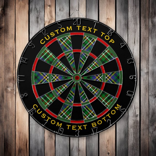 Tabla Dardos Clan Scott Green Tartan Dart Board (Criador carregado)