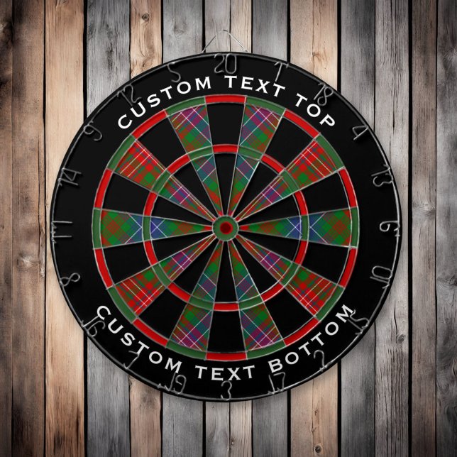 Tabla Dardos Clan Wilson Modern Tartan (Criador carregado)