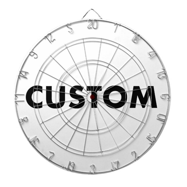 Tabla Dardos Classic Custom Dartboard - Red & Green Standard (Frente)