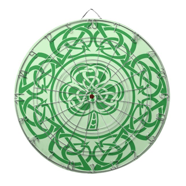 Tabla Dardos Clássico irlandês Shamrock Shield tradicional irla (Frente)