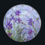 Tabla Dardos Claude Monet - Lilac Irises / Iris Mauves<br><div class="desc">Lilac Irises / Iris Mauves - Claude Monet,  1914-1917</div>