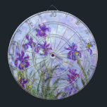 Tabla Dardos Claude Monet - Lilac Irises / Iris Mauves<br><div class="desc">Lilac Irises / Iris Mauves - Claude Monet,  1914-1917</div>