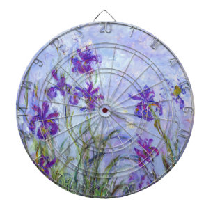 Tabla Dardos Claude Monet - Lilac Irises / Iris Mauves