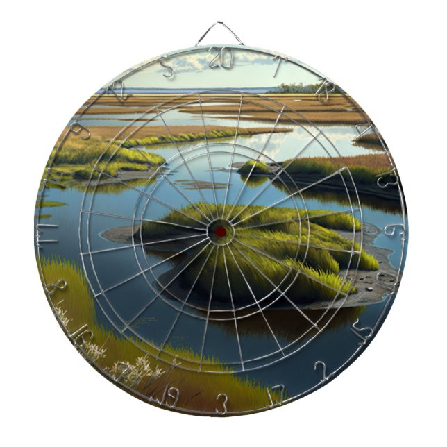 Tabla Dardos Coastal Tranquility (Frente)