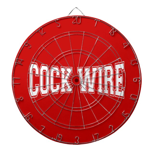 TABLA DARDOS COCKWIRE (Frente)